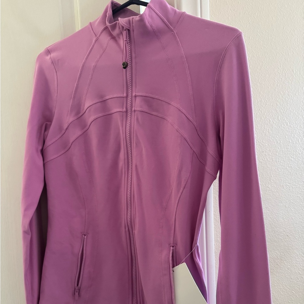 Lululemon Dahlia Mauve Pink Define Jacket Size 8 NWT